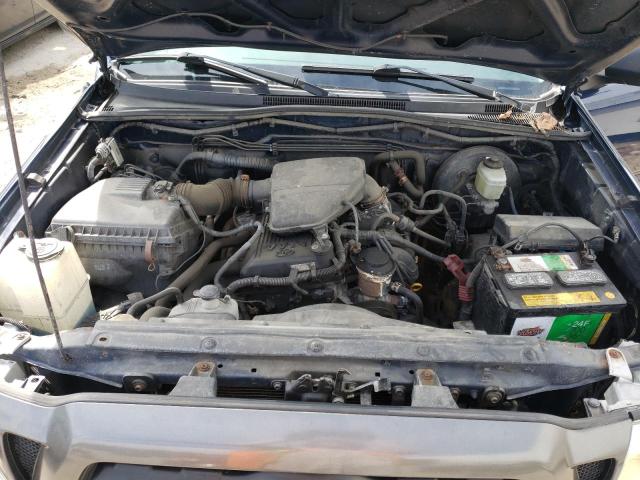 5TETX22N07Z469578 - 2007 TOYOTA TACOMA ACCESS CAB Көк фото 11