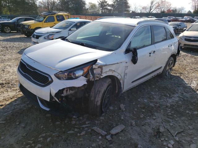 KNDCC3LC5H5066411 - 2017 KIA NIRO EX WHITE photo 1