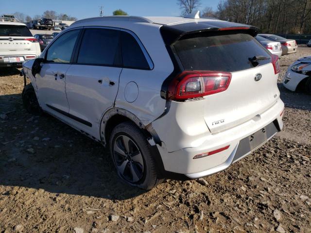 KNDCC3LC5H5066411 - 2017 KIA NIRO EX WHITE photo 2