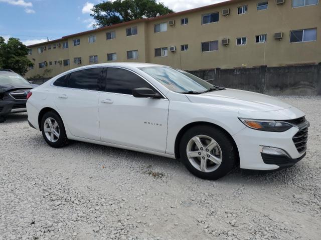 1G1ZB5STXKF127594 - 2019 CHEVROLET MALIBU LS WHITE photo 4