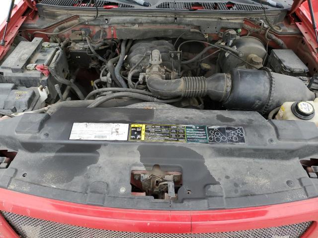 1FTRF07283KD41894 - 2003 FORD F150 RED photo 11