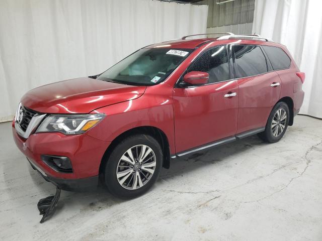 5N1DR2MN0HC613766 - 2017 NISSAN PATHFINDER S MAROON photo 1