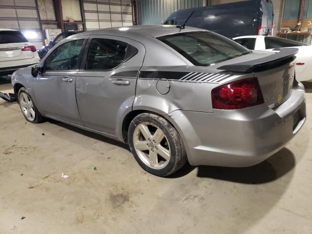 1C3CDZAB4DN519264 - 2013 DODGE AVENGER SE SILVER photo 2