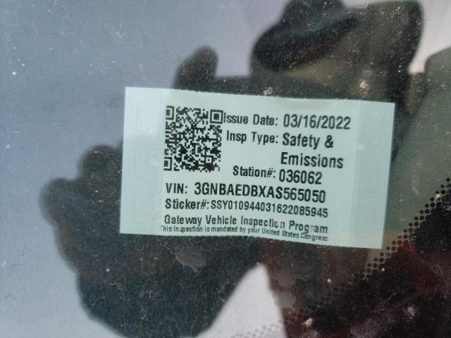 3GNBAEDBXAS565050 - 2010 CHEVROLET HHR LS 蓝色 照片 10