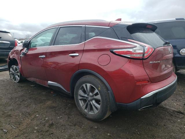 5N1AZ2MH3JN171282 - 2018 NISSAN MURANO S RED photo 2