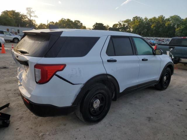 1FM5K8AB1NGA52150 - 2022 FORD EXPLORER POLICE INTERCEPTOR WHITE photo 3