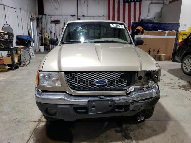 1FTZR45EX2PB75018 - 2002 FORD RANGER SUPER CAB BEIGE photo 5