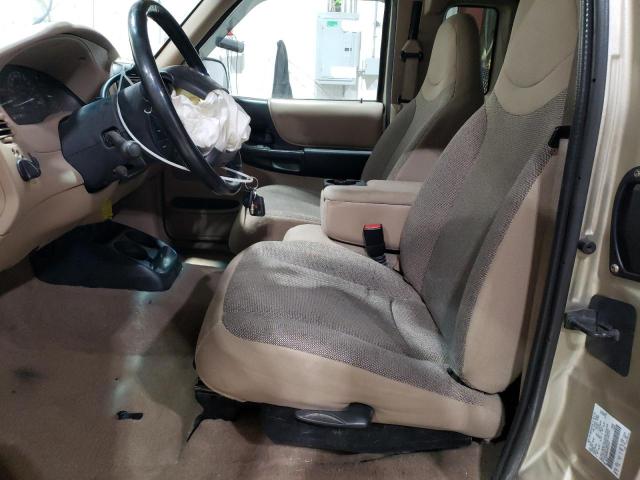 1FTZR45EX2PB75018 - 2002 FORD RANGER SUPER CAB BEIGE photo 7