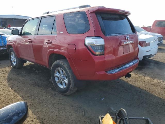 JTEMU5JR7N6087380 - 2022 TOYOTA 4RUNNER SR5/SR5 PREMIUM RED photo 2