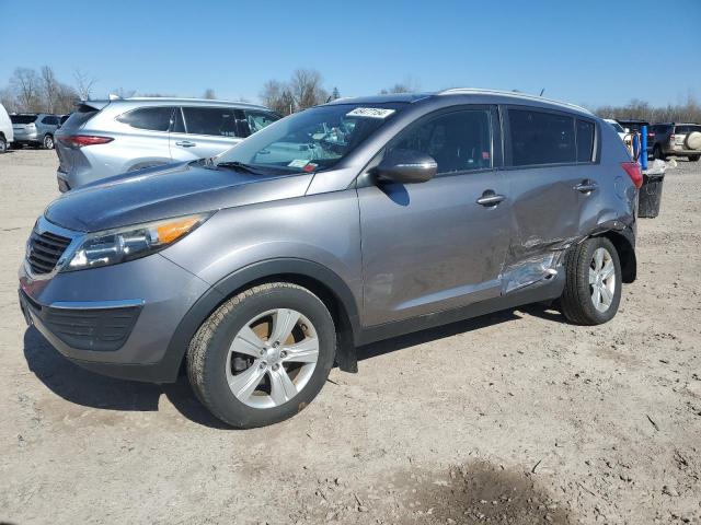 KNDPB3A24C7264814 - 2012 KIA SPORTAGE BASE GRAY photo 1