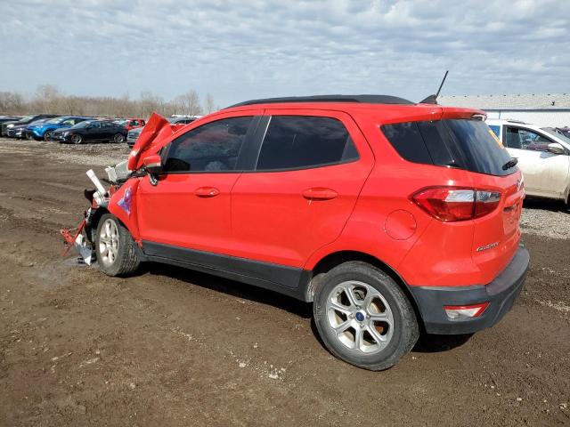 MAJ3S2GE6LC320808 - 2020 FORD ECOSPORT SE წითელი ფოტო 2