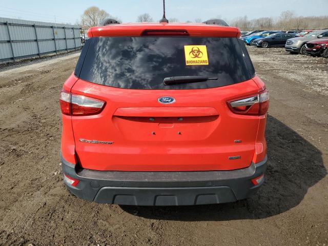 MAJ3S2GE6LC320808 - 2020 FORD ECOSPORT SE წითელი ფოტო 6