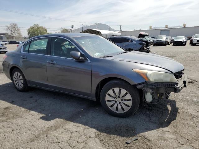 1HGCP2F3XBA130811 - 2011 HONDA ACCORD LX GRAY photo 4