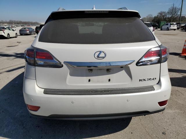 2T2ZK1BAXEC135265 - 2014 LEXUS RX 350 WHITE photo 6