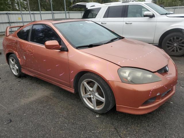 JH4DC530X5S004794 - 2005 ACURA RSX TYPE-S ORANGE photo 4