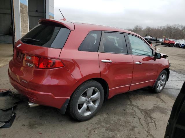 5J8TB185X7A016385 - 2007 ACURA RDX TECHNOLOGY RED photo 3