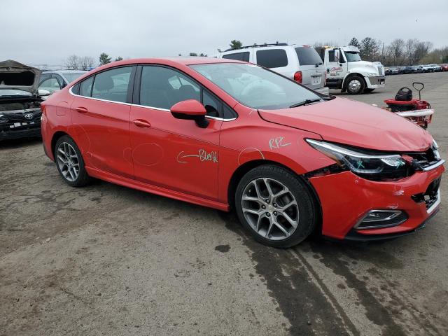 1G1BE5SM3H7245717 - 2017 CHEVROLET CRUZE LT RED photo 4