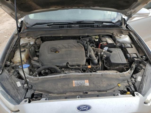 3FA6P0HD4ER115274 - 2014 FORD FUSION SE SILVER photo 11