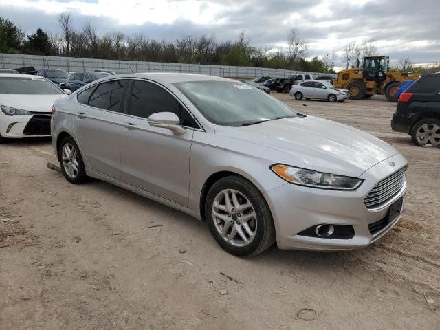 3FA6P0HD4ER115274 - 2014 FORD FUSION SE SILVER photo 4