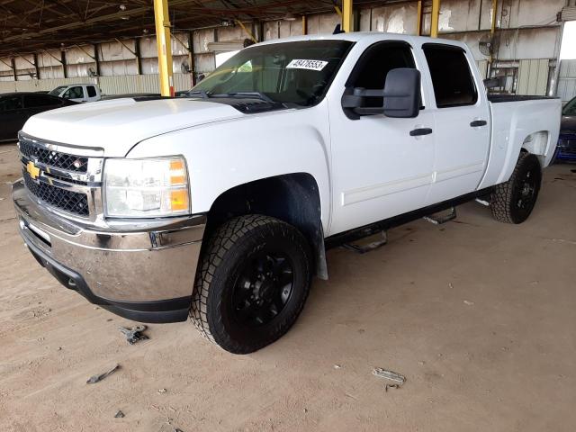 1GC4K0C82DF118261 - 2013 CHEVROLET SILVERADO K3500 LT WHITE photo 1