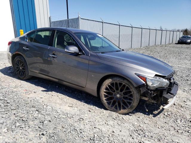 JN1BV7AR1FM415042 - 2015 INFINITI Q50 BASE GRAY photo 4