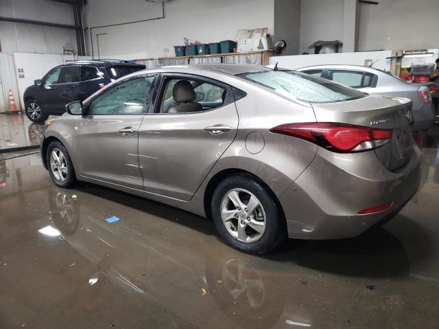 5NPDH4AE4FH644138 - 2015 HYUNDAI ELANTRA SE TAN photo 2