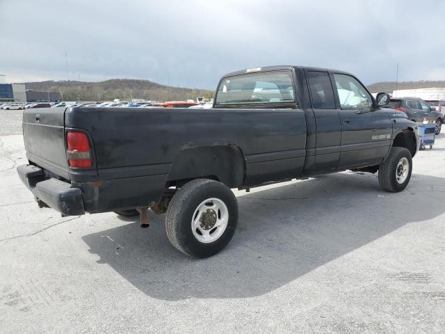 1B7KF23W01J214808 - 2001 DODGE RAM 2500 BLACK photo 3