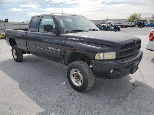 1B7KF23W01J214808 - 2001 DODGE RAM 2500 BLACK photo 4