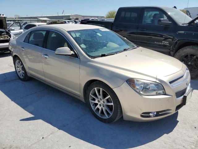 1G1ZE5E18BF368037 - 2011 CHEVROLET MALIBU LTZ TAN photo 4