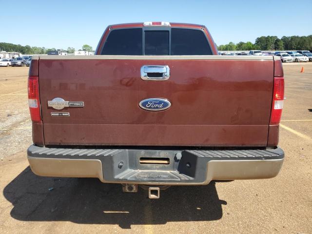 1FTPW12555KE28430 - 2005 FORD F150 SUPERCREW BROWN photo 6