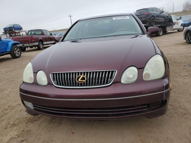 JT8BD69S720165033 - 2002 LEXUS GS 300 BURGUNDY photo 5