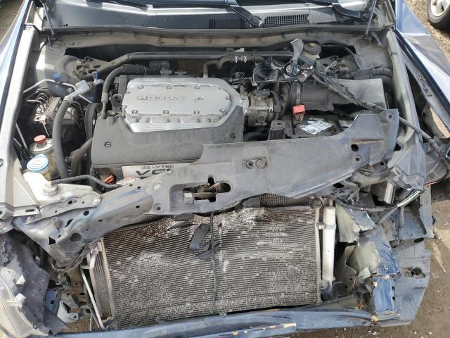 5KBCP3F88AB015261 - 2010 HONDA ACCORD EXL BLUE photo 11