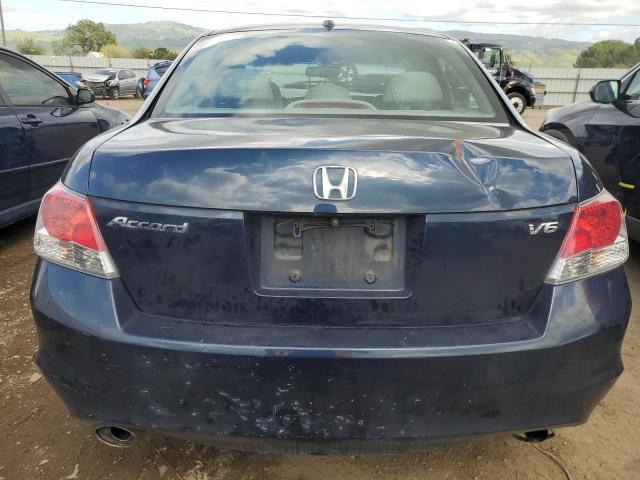 5KBCP3F88AB015261 - 2010 HONDA ACCORD EXL BLUE photo 6