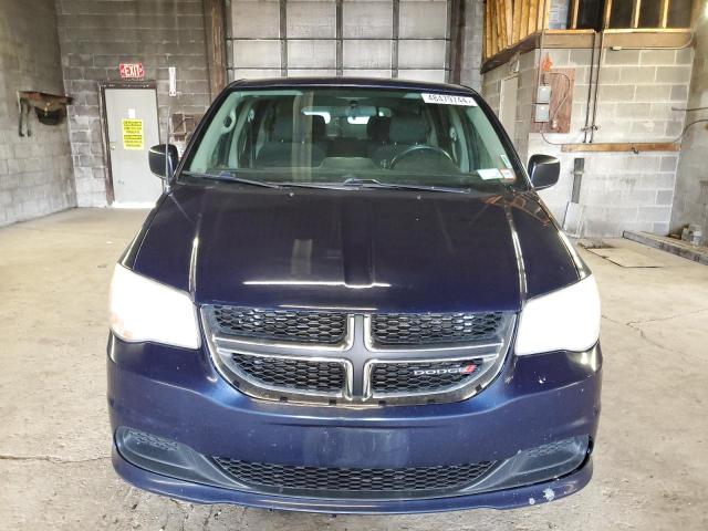 2C4RDGBG8DR719071 - 2013 DODGE GRAND CARA SE BLUE photo 5