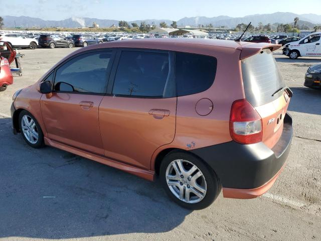 JHMGD37637S040729 - 2007 HONDA FIT S 棕色 照片 2