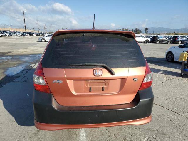 JHMGD37637S040729 - 2007 HONDA FIT S 棕色 照片 6