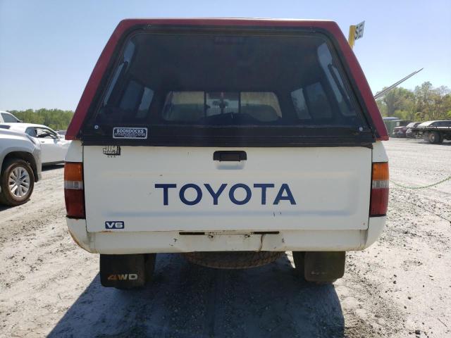 JT4VN13D3P5107441 - 1993 TOYOTA PICKUP 1/2 TON EXTRA LONG WHEELBASE DX WHITE photo 6