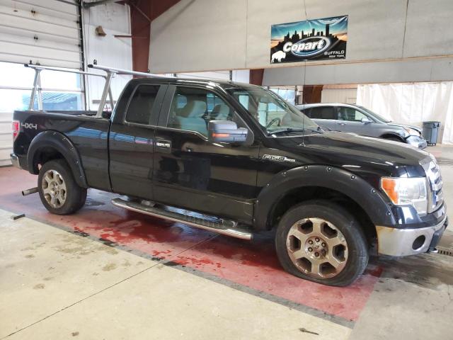 1FTPX14VX9FA24824 - 2009 FORD F150 SUPER CAB BLACK photo 4