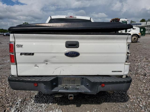 1FTFX1EF6DFC48507 - 2013 FORD F150 SUPER CAB WHITE photo 6