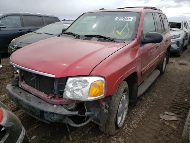 1GKDT13S822217352 - 2002 GMC ENVOY RED photo 1