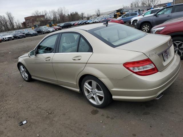 WDDGF8BB8AR128242 - 2010 MERCEDES-BENZ C 300 4MATIC TAN photo 2