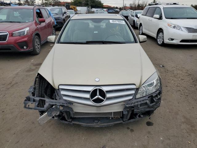 WDDGF8BB8AR128242 - 2010 MERCEDES-BENZ C 300 4MATIC TAN photo 5