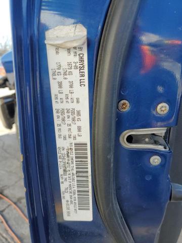 1D3HB13P09S788668 - 2009 DODGE RAM 1500 BLUE photo 12