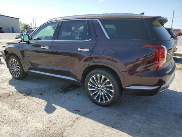 KM8R74GE9PU527691 - 2023 HYUNDAI PALISADE CALLIGRAPHY BURGUNDY photo 2