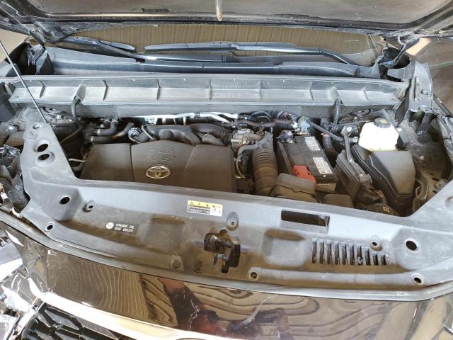 5TDGZRBHXMS129670 - 2021 TOYOTA HIGHLANDER XLE BROWN photo 12