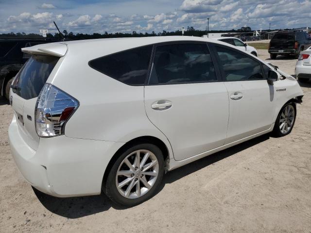 JTDZN3EU9E3335818 - 2014 TOYOTA PRIUS V WHITE photo 3