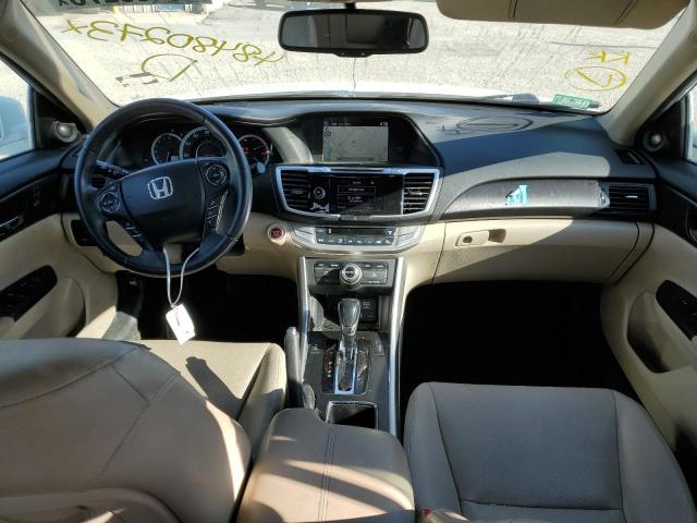 1HGCR3F96EA007077 - 2014 HONDA ACCORD TOURING WHITE photo 8