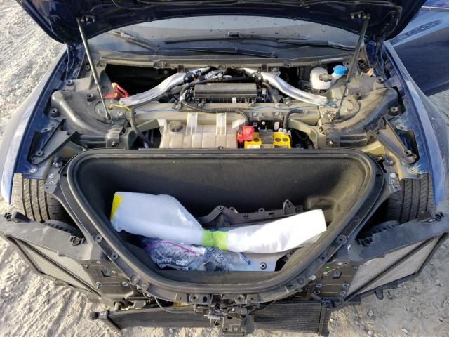 5YJSA1E28KF311864 - 2019 TESLA MODEL S Կապույտ լուսանկար 11