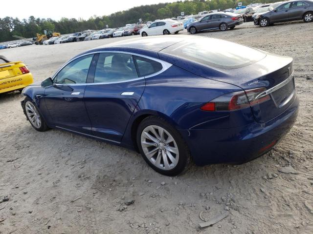 5YJSA1E28KF311864 - 2019 TESLA MODEL S Կապույտ լուսանկար 2