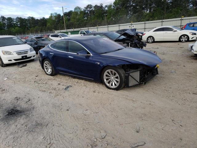 5YJSA1E28KF311864 - 2019 TESLA MODEL S Կապույտ լուսանկար 4